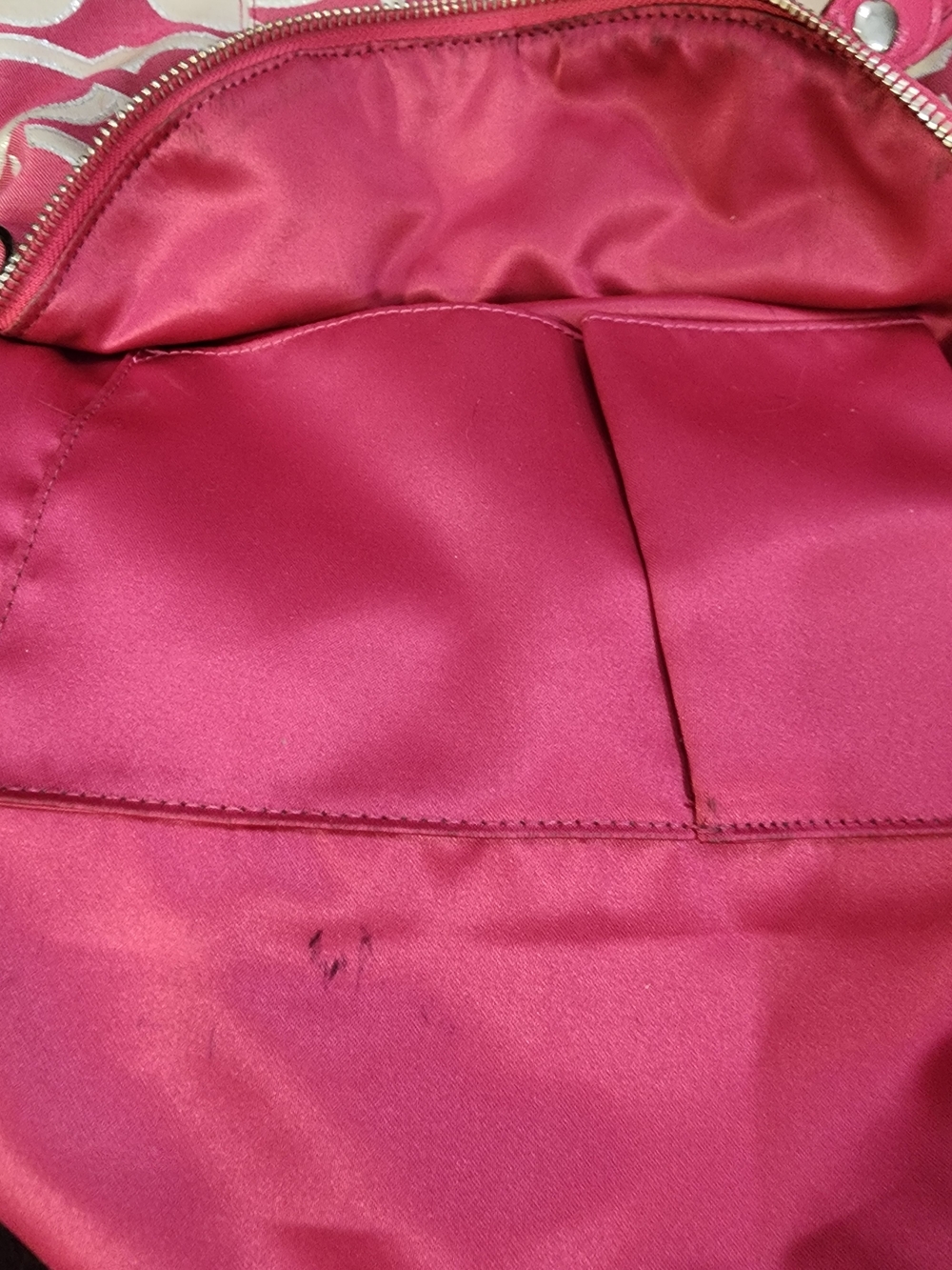 Coach Poppy Signature Lurex C Outline Satchel With Crossbody Strap- 11×9×5 - Picture 8 of 8